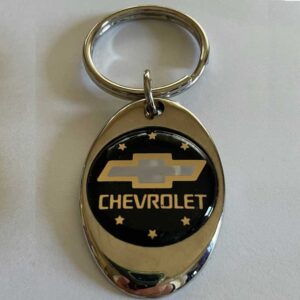 Chevrolet Van Keychain Chrome key chain Chevy 