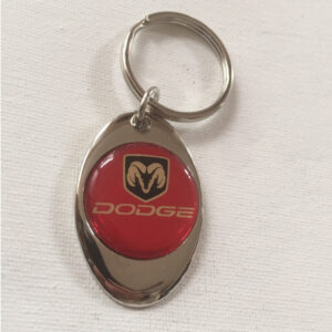 1 Vintage Suede keychain Red-Ask if need different color Details about   Dodge Keychain Key Fob 