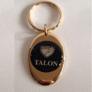 Eagle Talon Brass Keychain