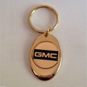 GMC Solid Brass Keychain