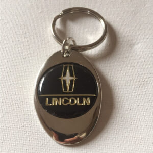 Lincoln Chrome Keychain