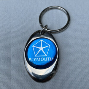 Plymouth Chrome Keychain