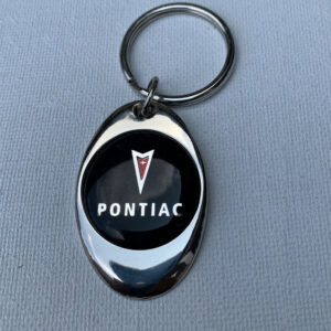 Pontiac Chrome Keychain